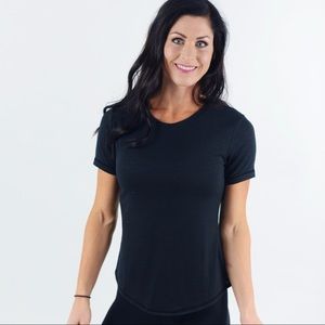 ZYIA Black Go To Tee Size XL